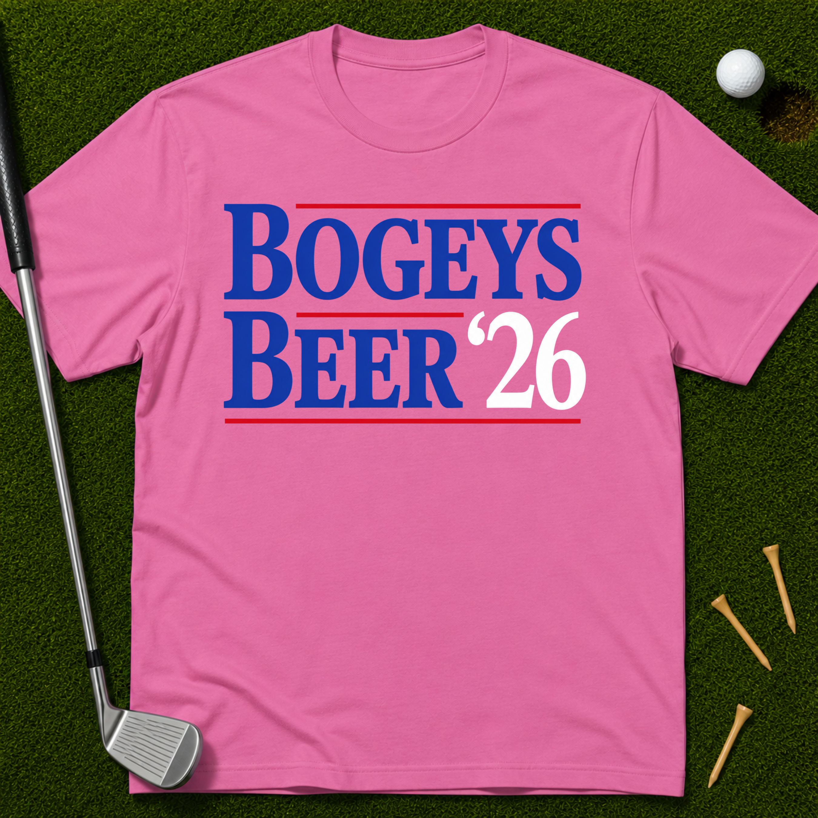 Bogeys & Beer '26 Campaign T-Shirt