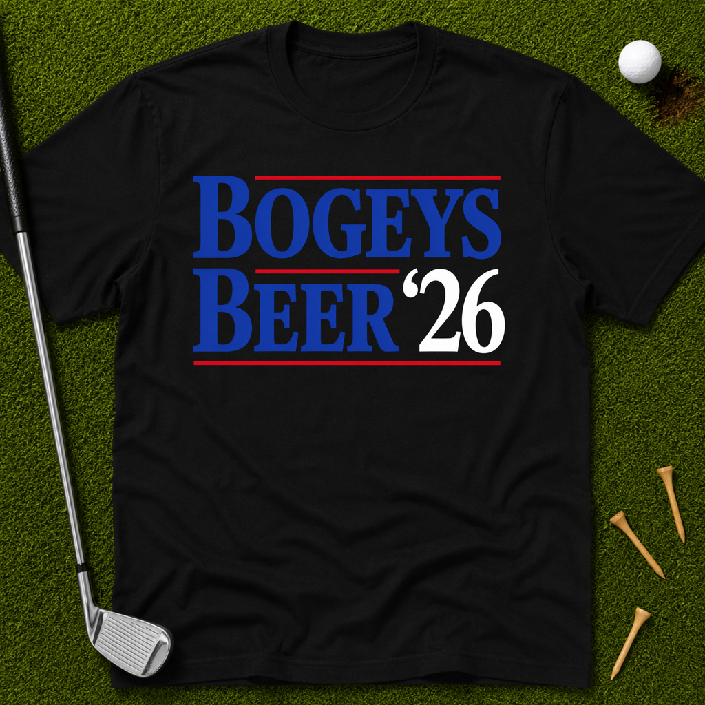 Bogeys & Beer '26 Campaign T-Shirt