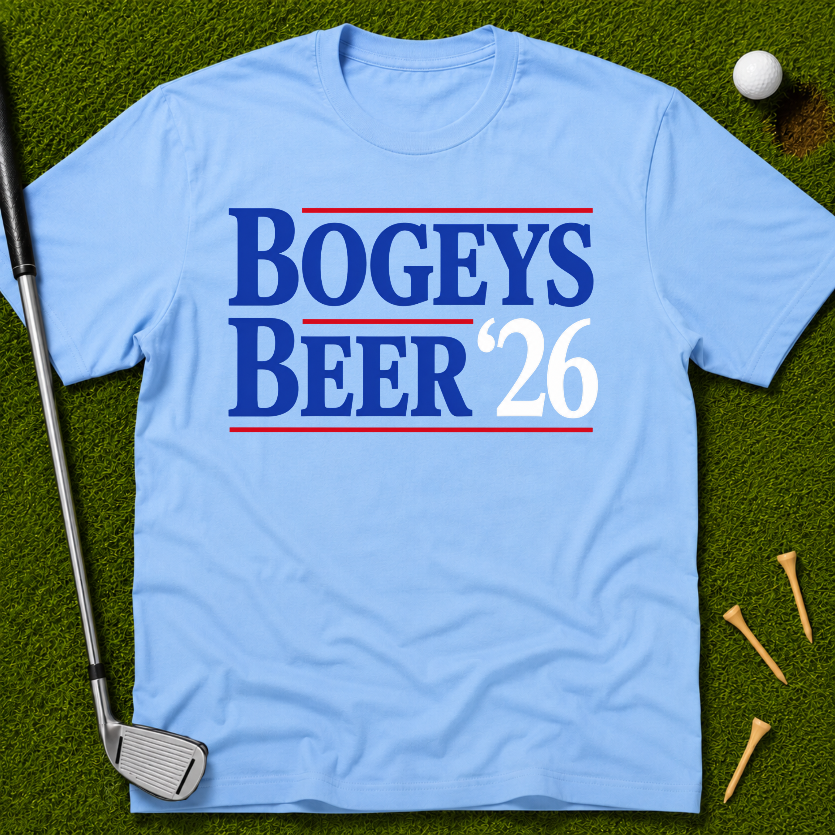 Bogeys & Beer '26 Campaign T-Shirt