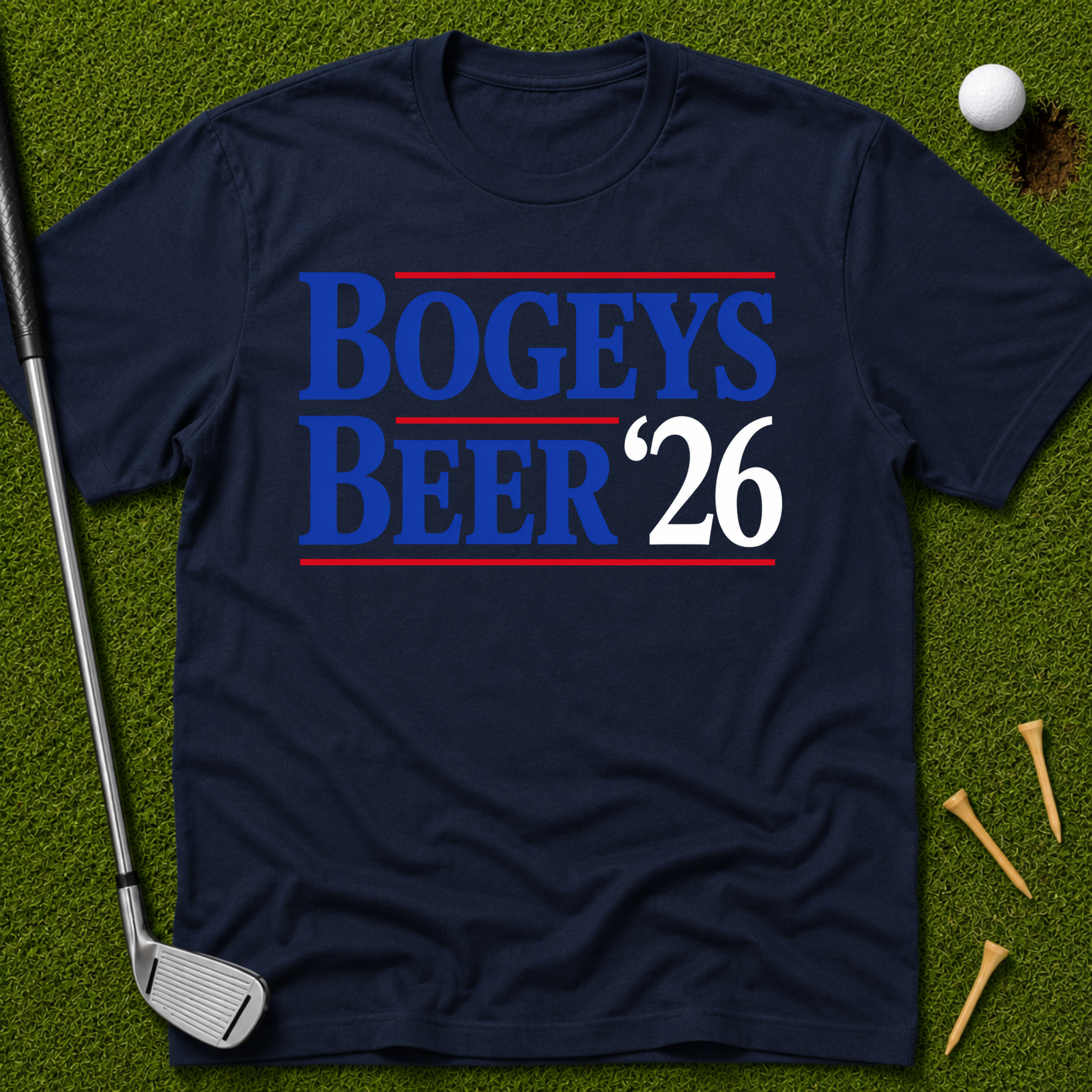 Bogeys & Beer '26 Campaign T-Shirt