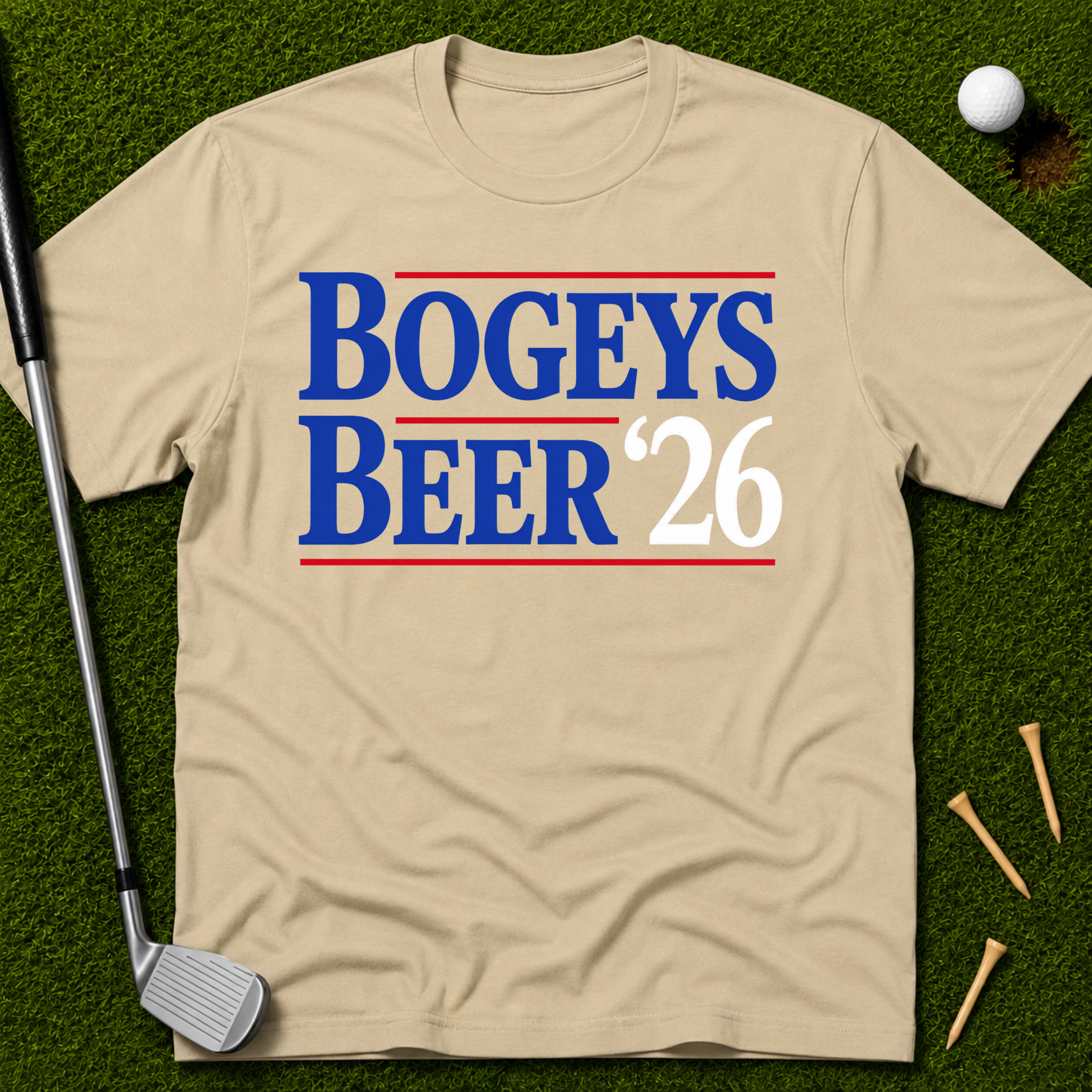 Bogeys & Beer '26 Campaign T-Shirt