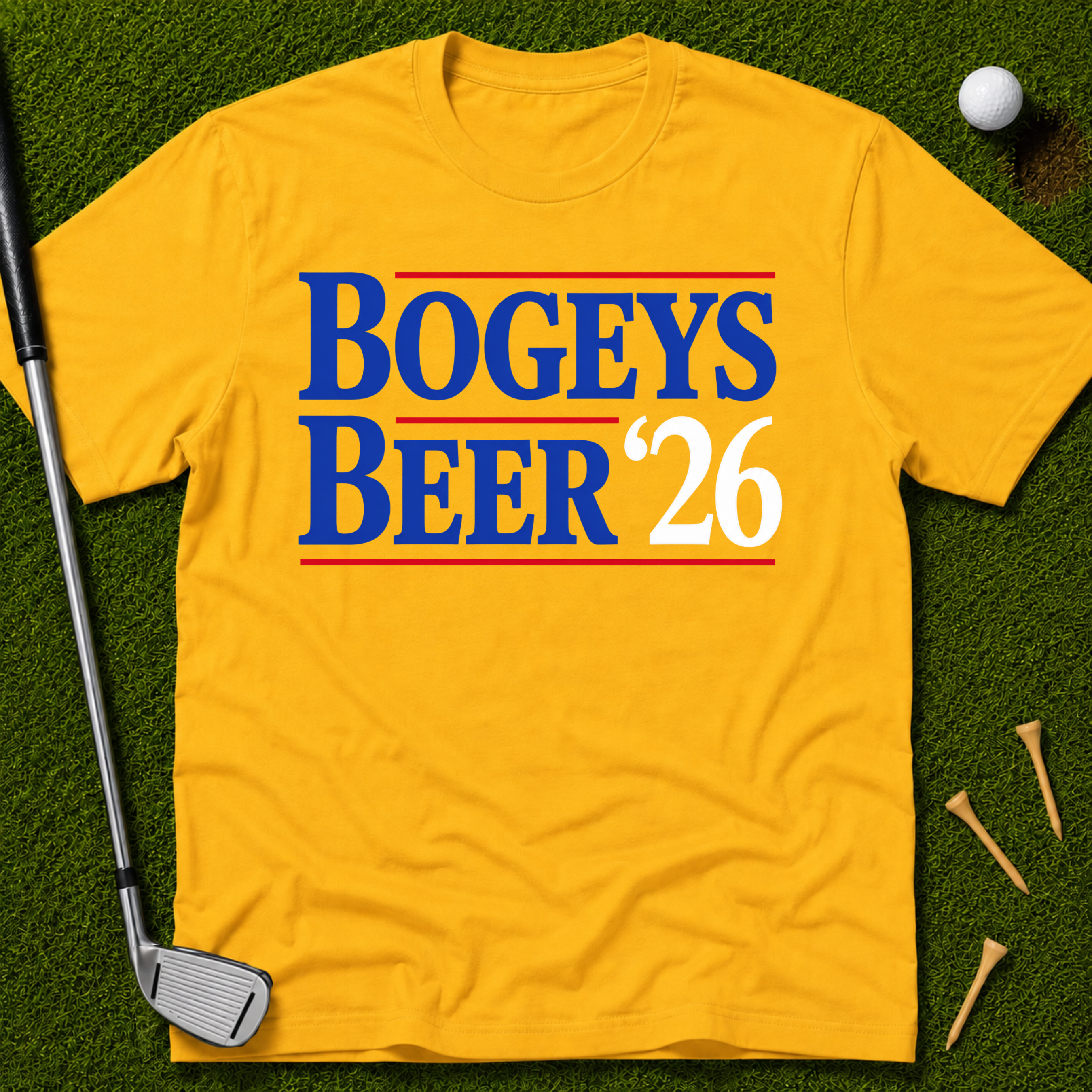 Bogeys & Beer '26 Campaign T-Shirt