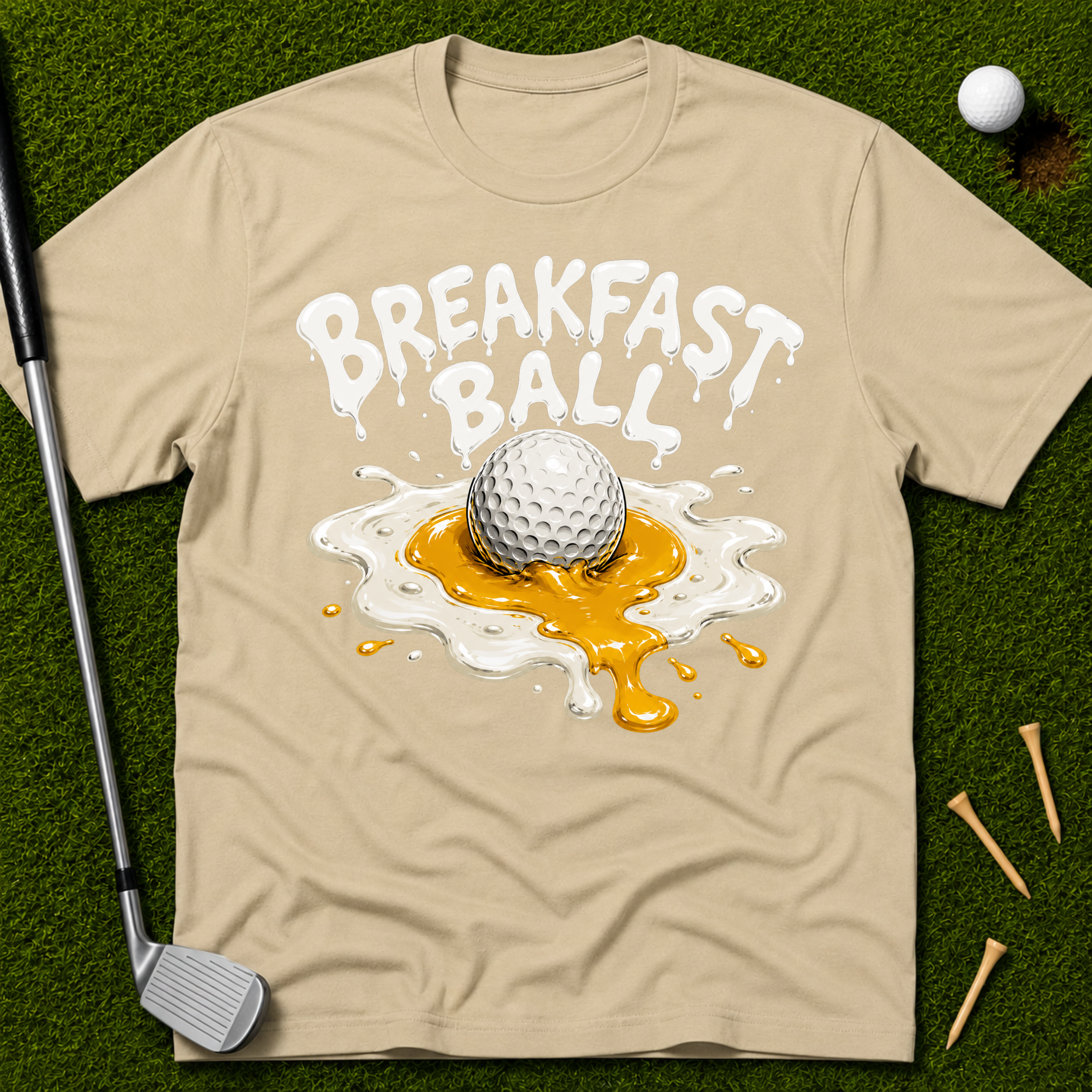 Breakfast Ball Sunny Side Up T-Shirt
