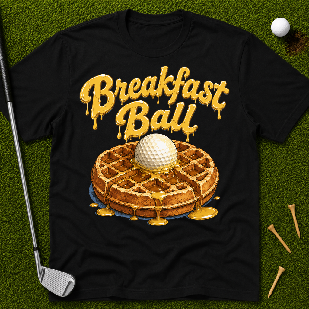Breakfast Ball Waffle T-Shirt