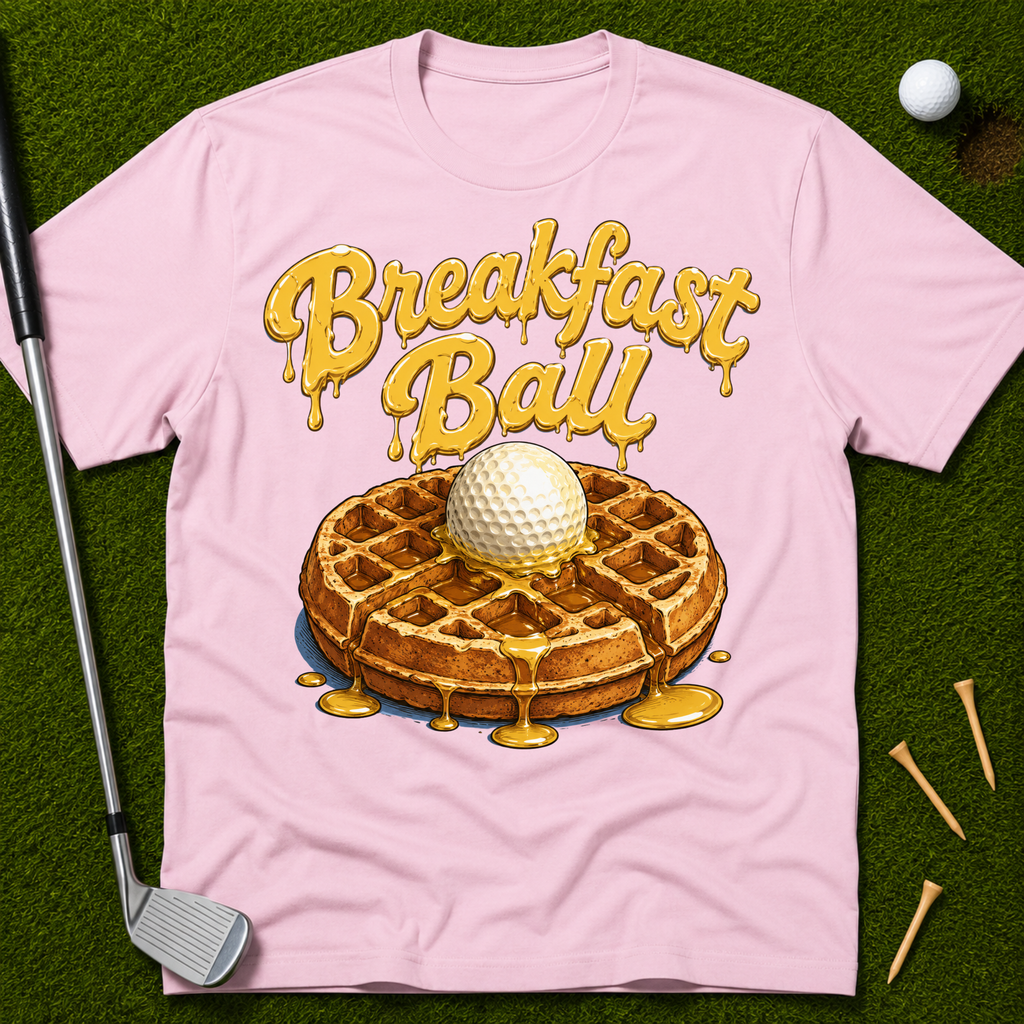 Breakfast Ball Waffle T-Shirt