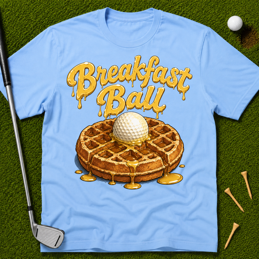 Breakfast Ball Waffle T-Shirt