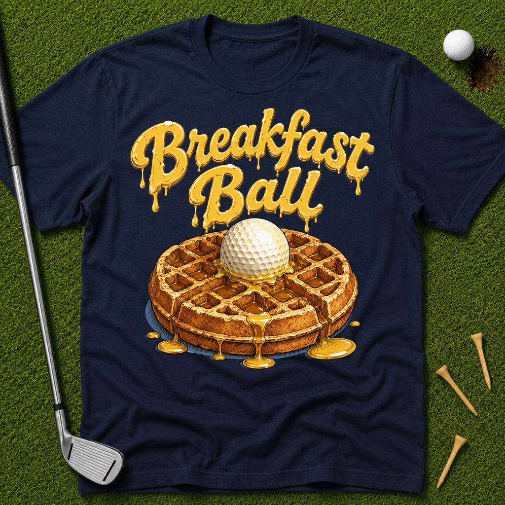 Breakfast Ball Waffle T-Shirt