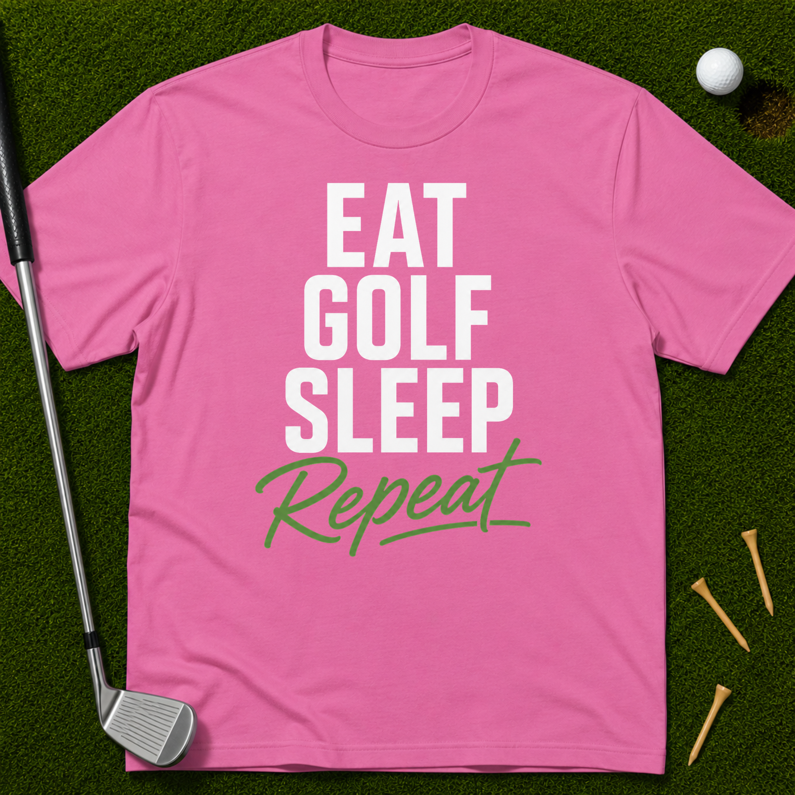 Eat Golf Sleep Repeat T-Shirt