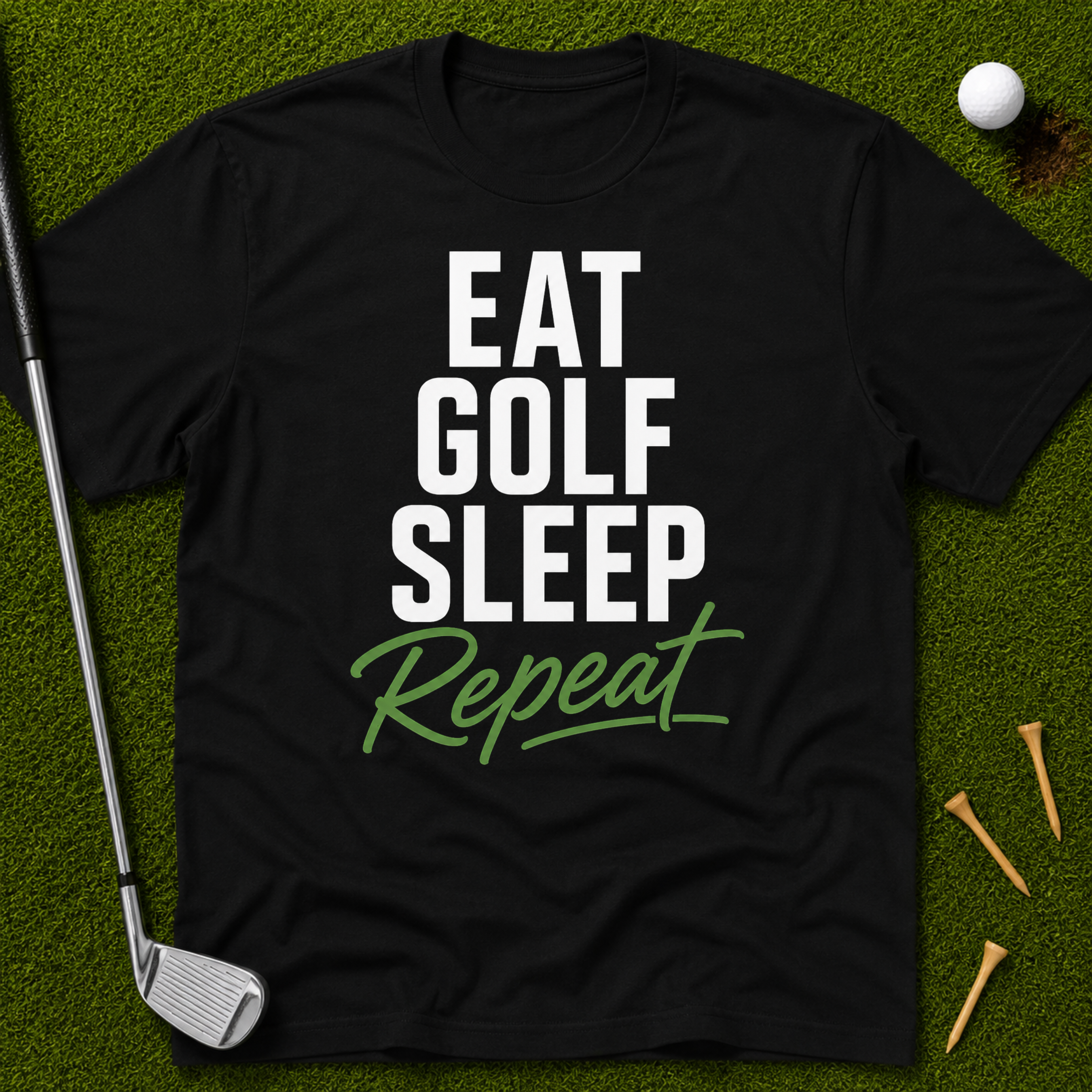 Eat Golf Sleep Repeat T-Shirt