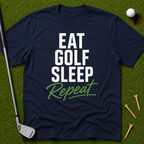 Eat Golf Sleep Repeat T-Shirt