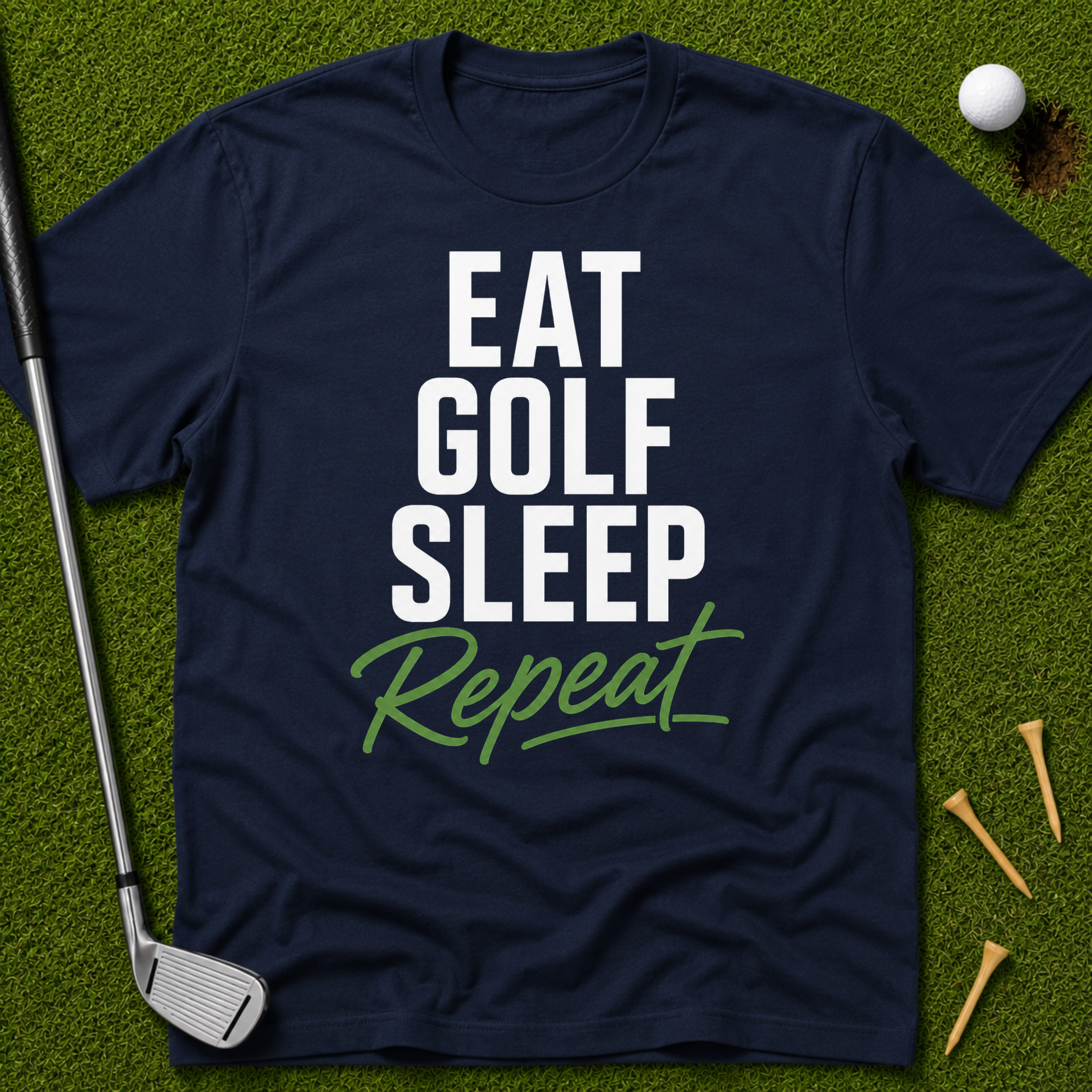 Eat Golf Sleep Repeat T-Shirt