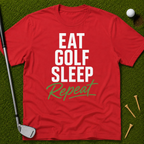 Eat Golf Sleep Repeat T-Shirt