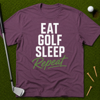 Eat Golf Sleep Repeat T-Shirt