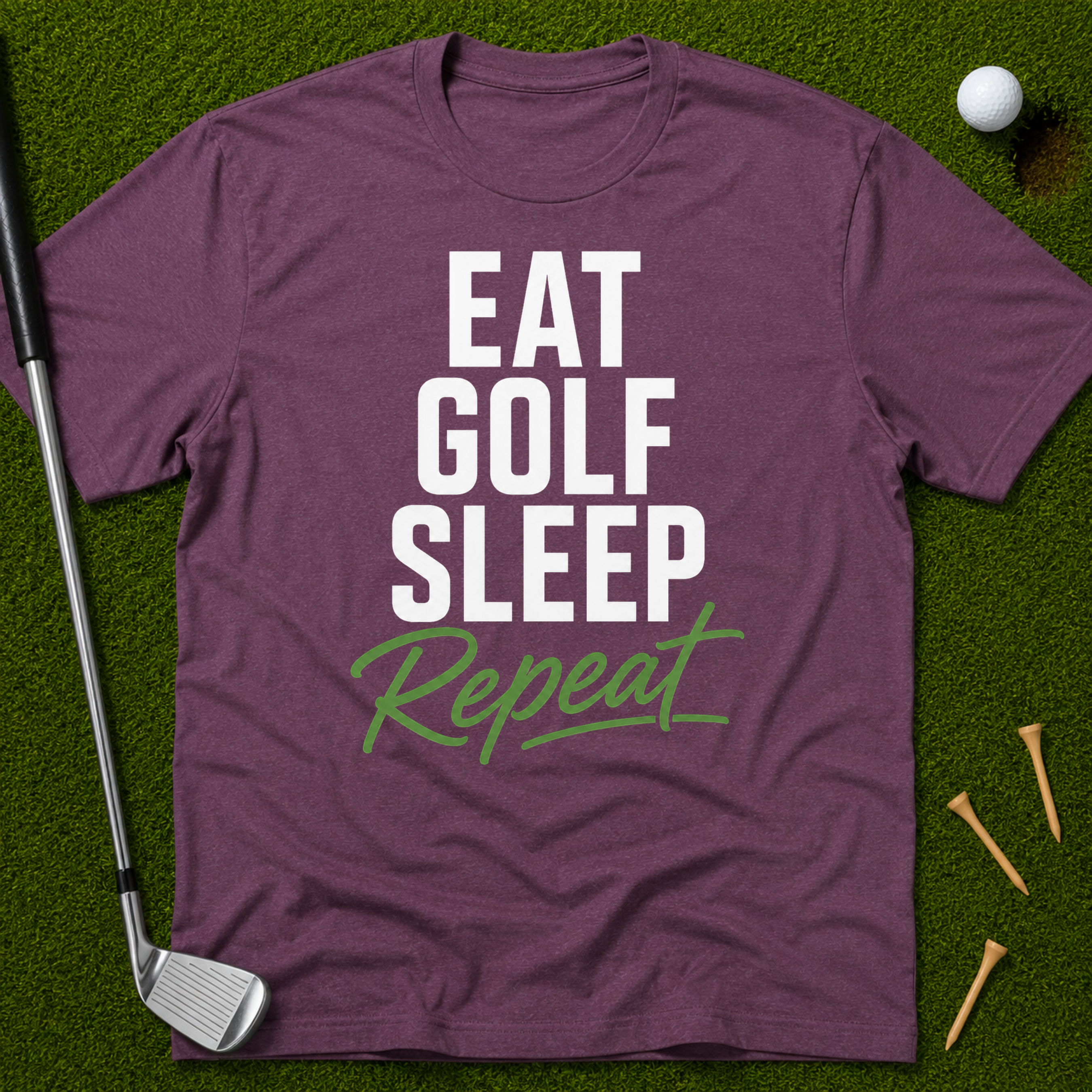 Eat Golf Sleep Repeat T-Shirt