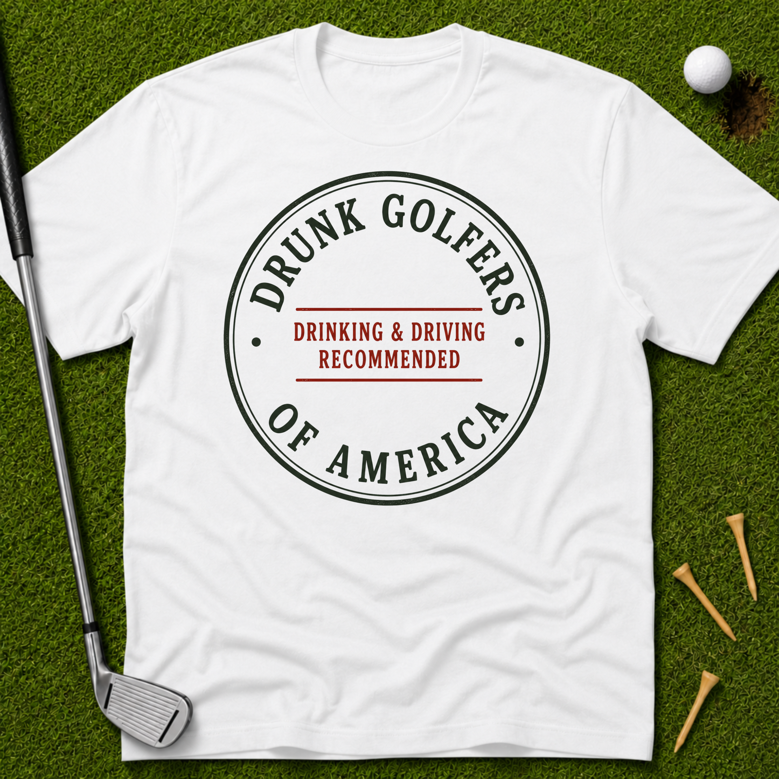 Drunk Golfers Of America T-Shirt