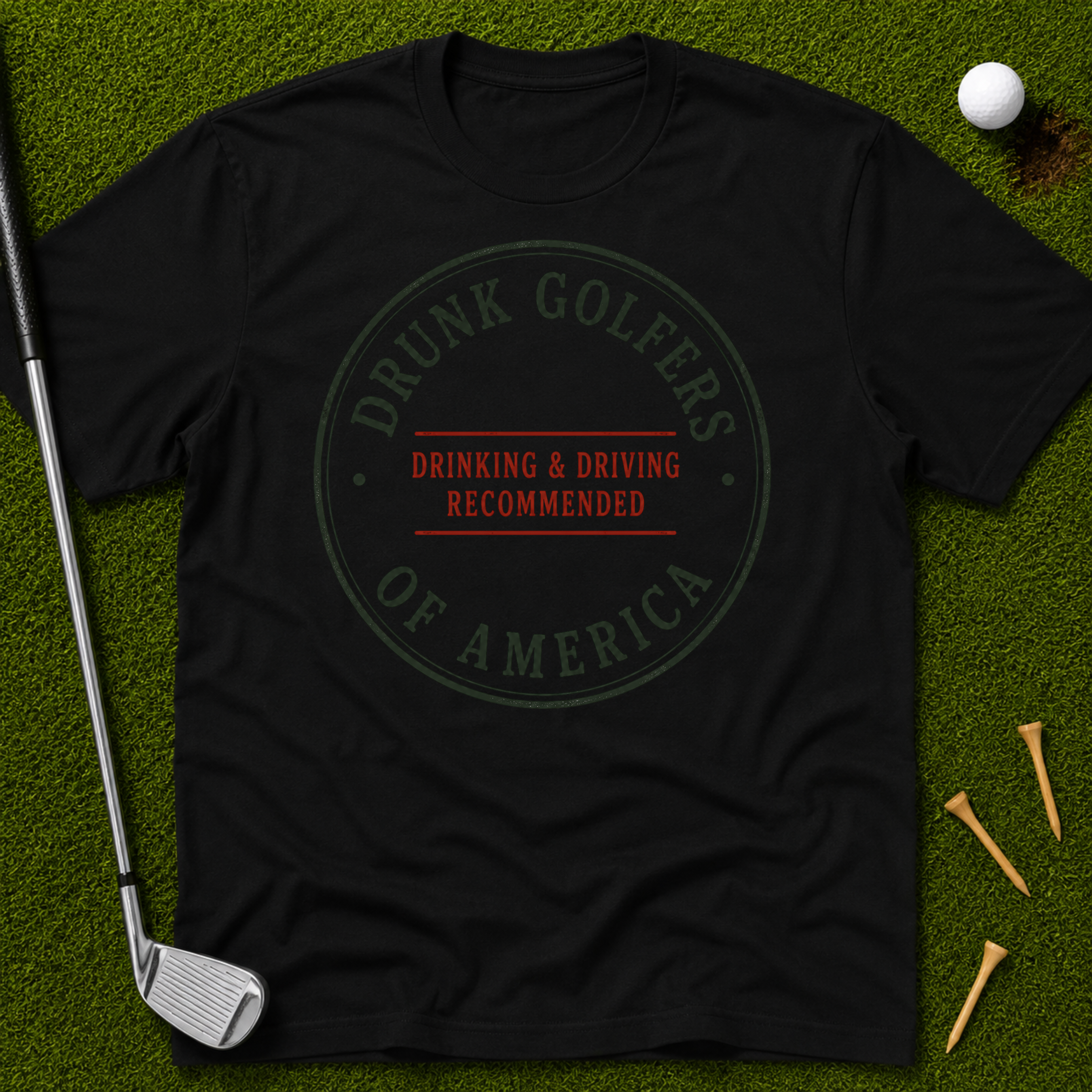 Drunk Golfers Of America T-Shirt