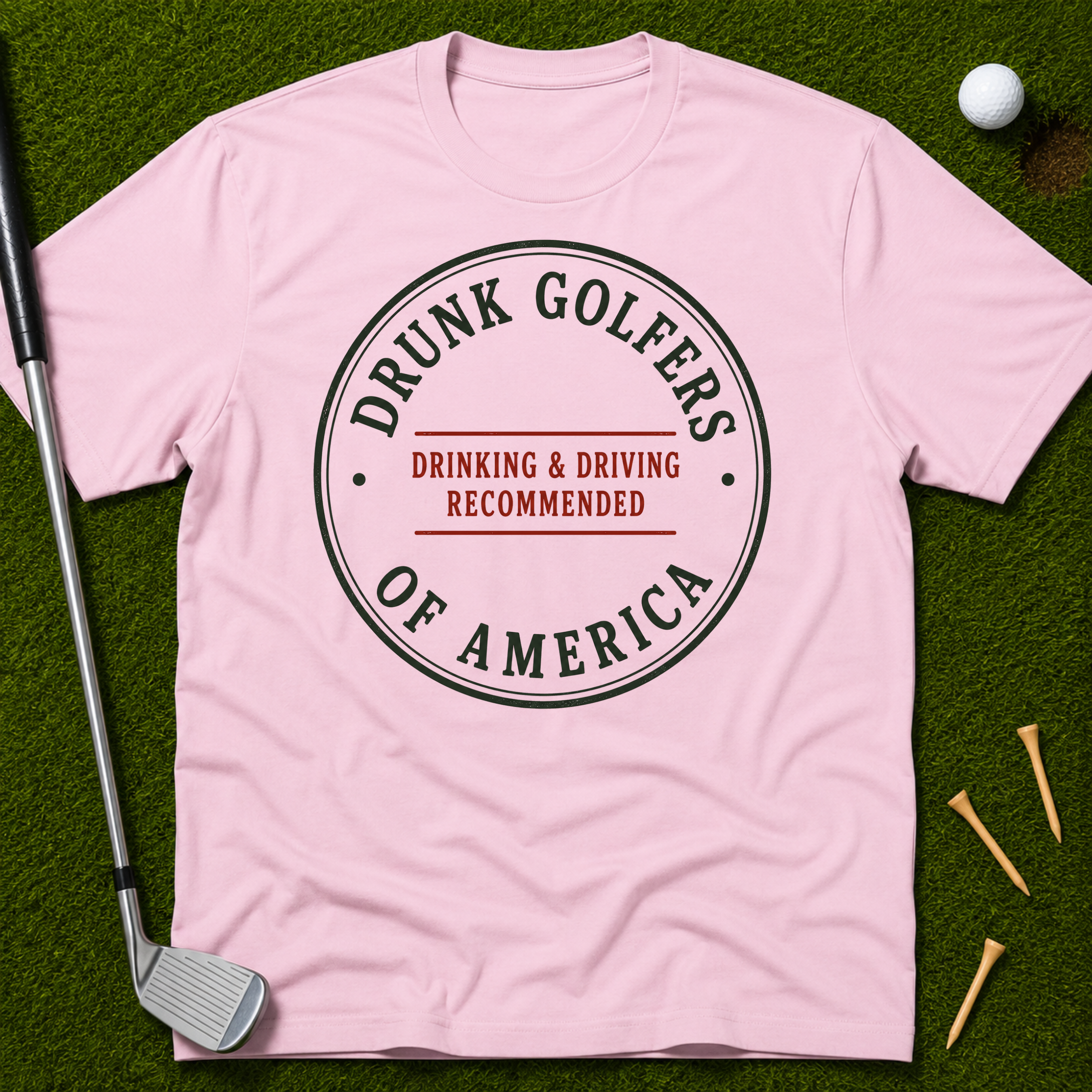 Drunk Golfers Of America T-Shirt