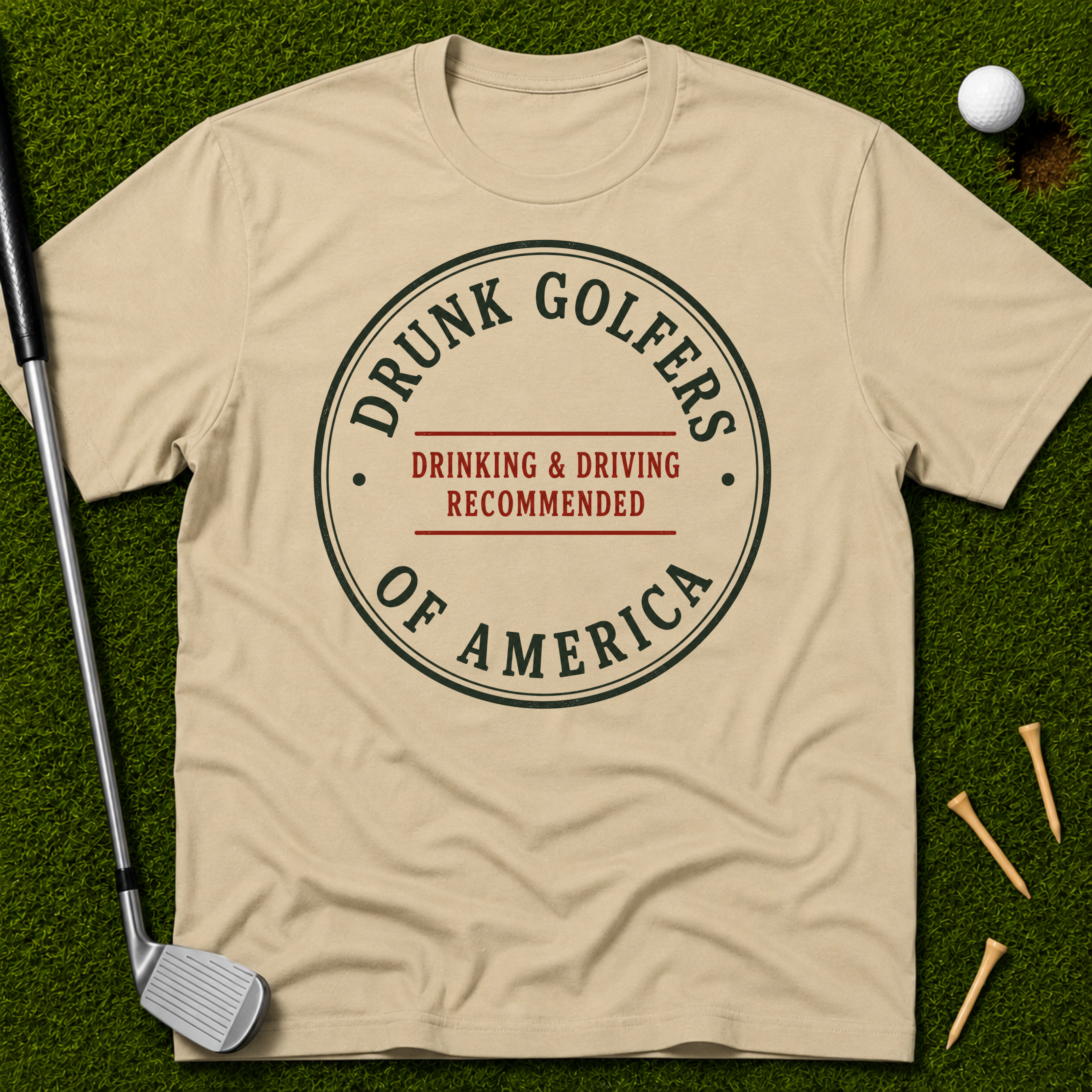 Drunk Golfers Of America T-Shirt