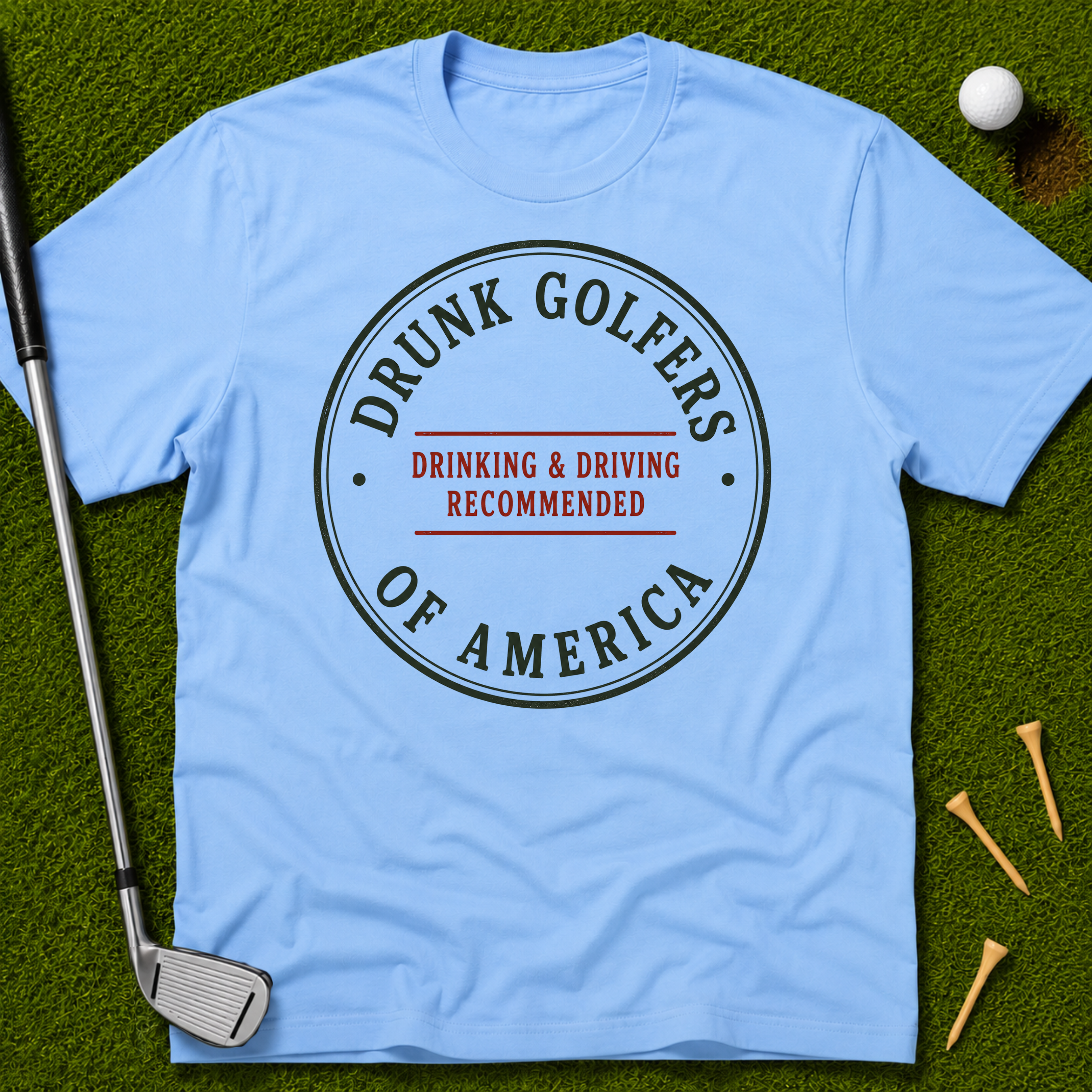 Drunk Golfers Of America T-Shirt