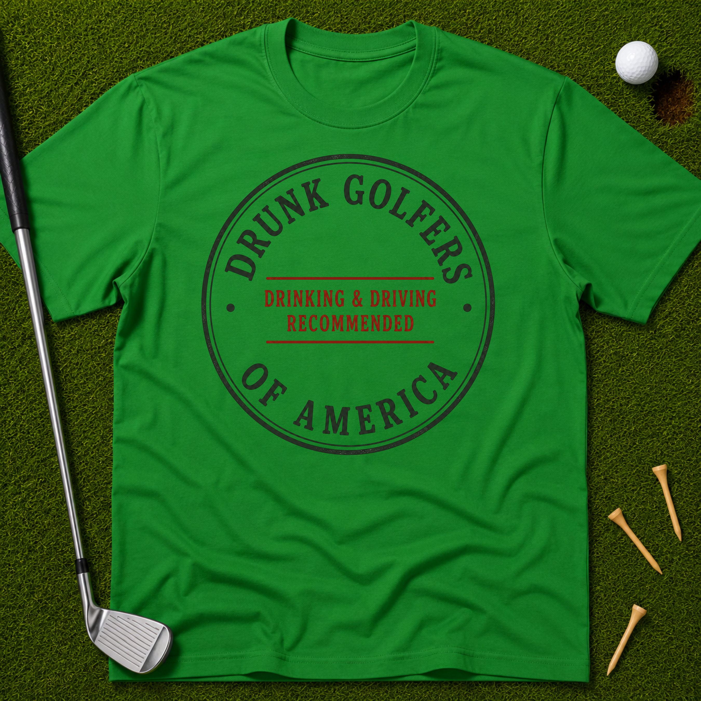 Drunk Golfers Of America T-Shirt