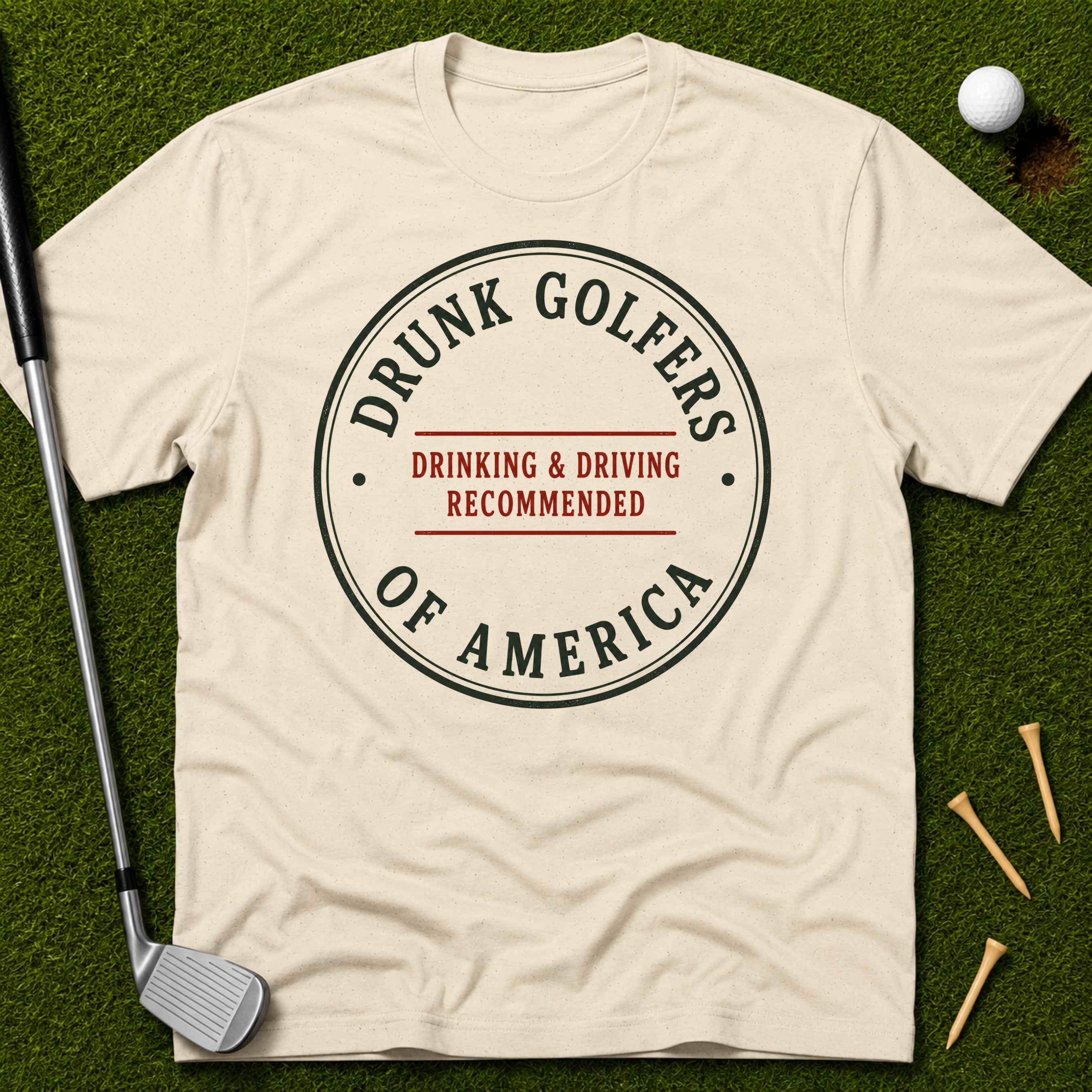 Drunk Golfers Of America T-Shirt