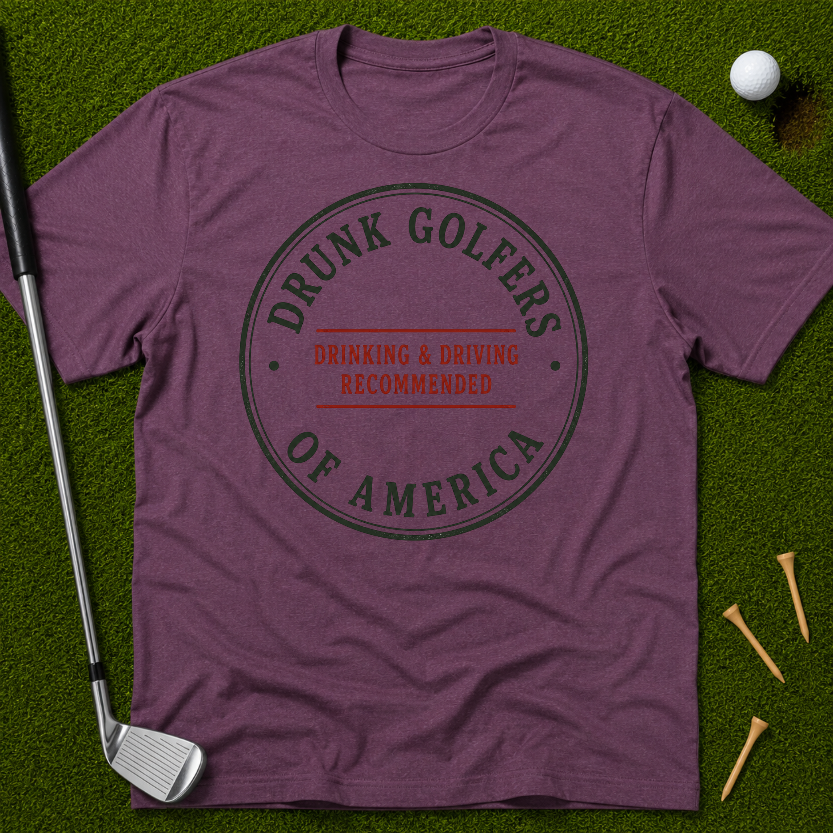 Drunk Golfers Of America T-Shirt