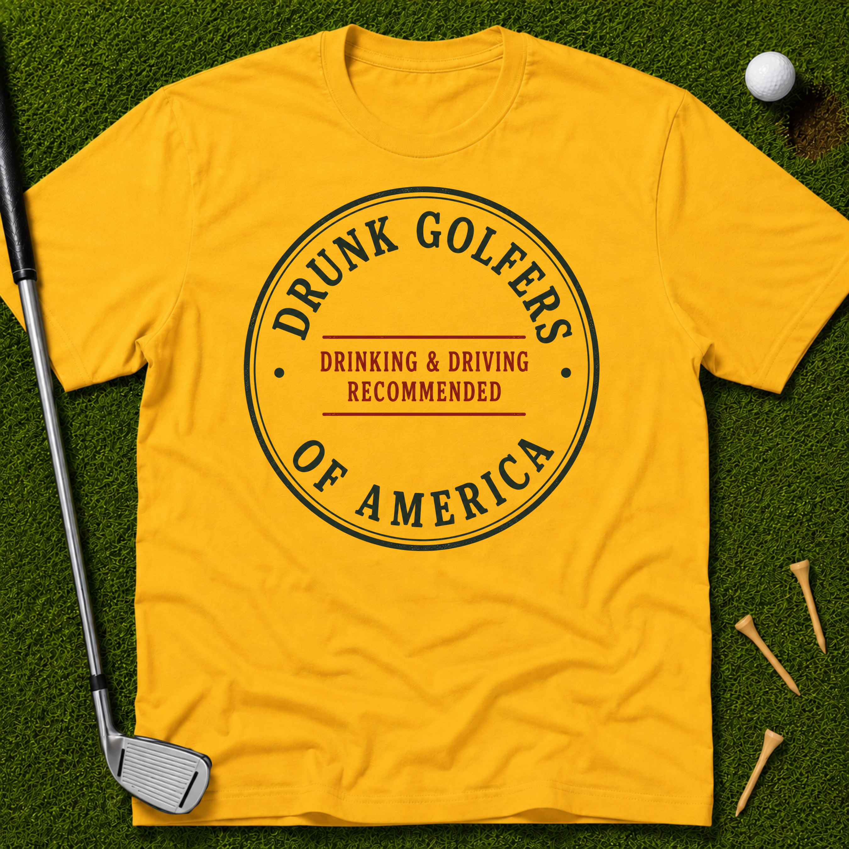 Drunk Golfers Of America T-Shirt