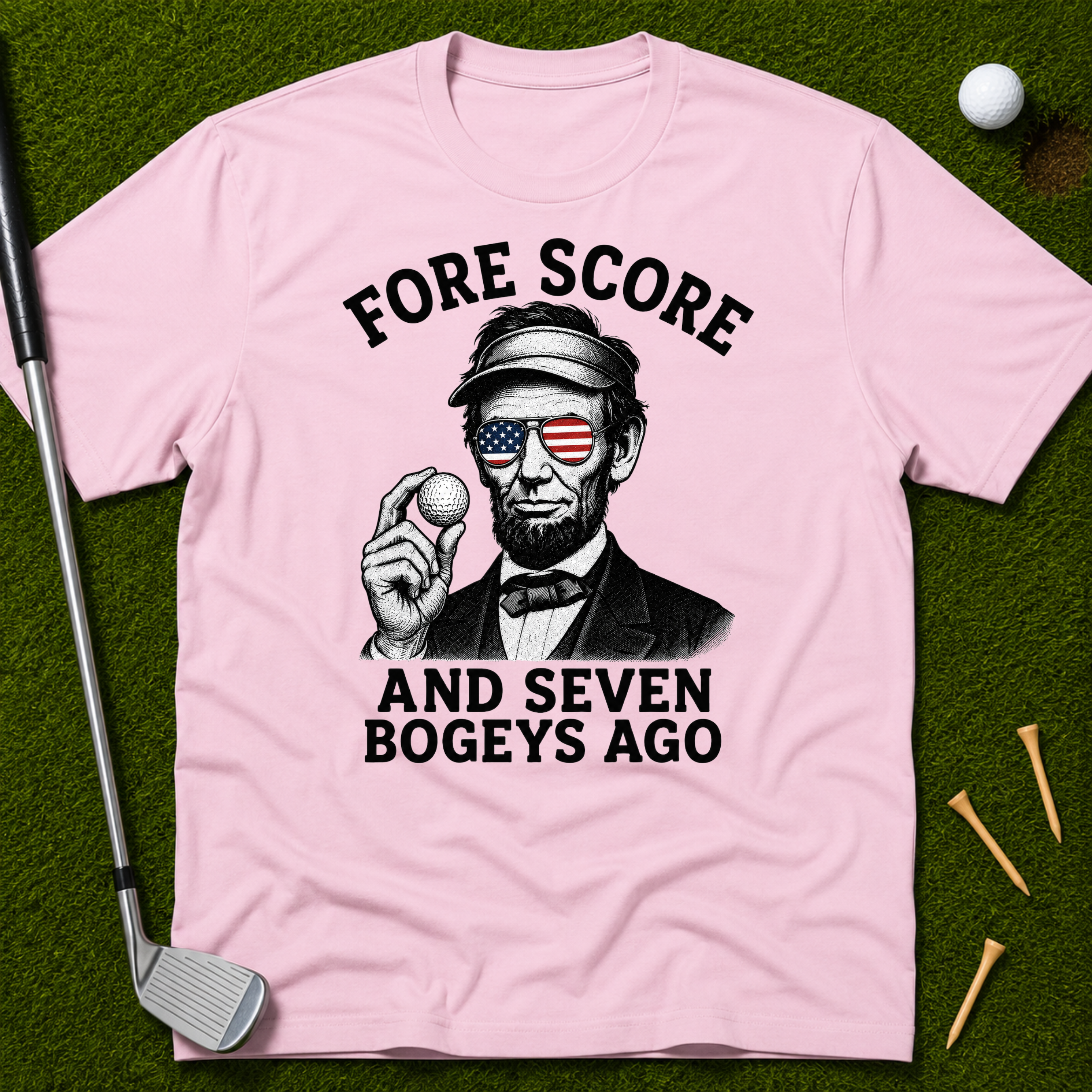 Fore Score And Seven Bogeys Ago T-Shirt