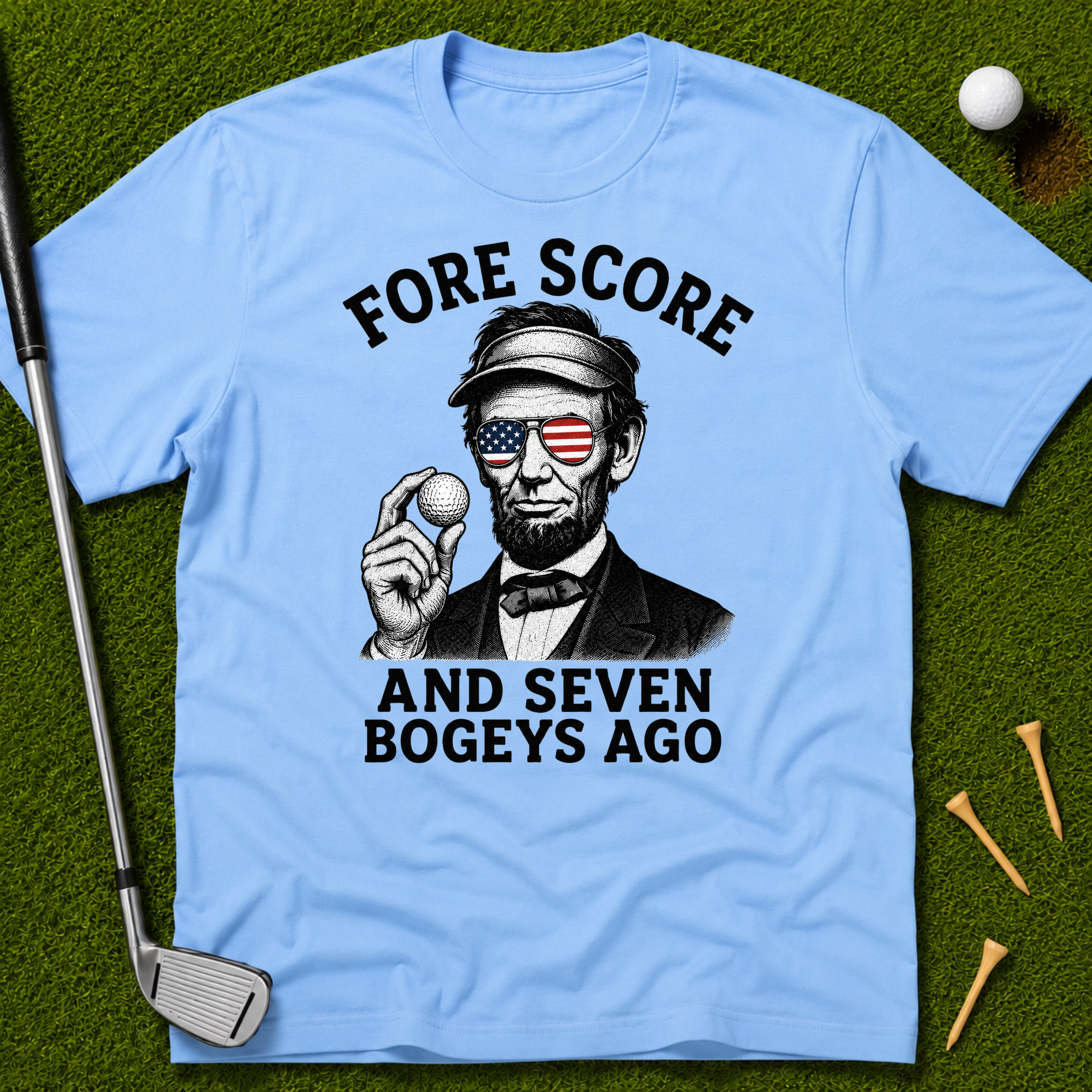 Fore Score And Seven Bogeys Ago T-Shirt