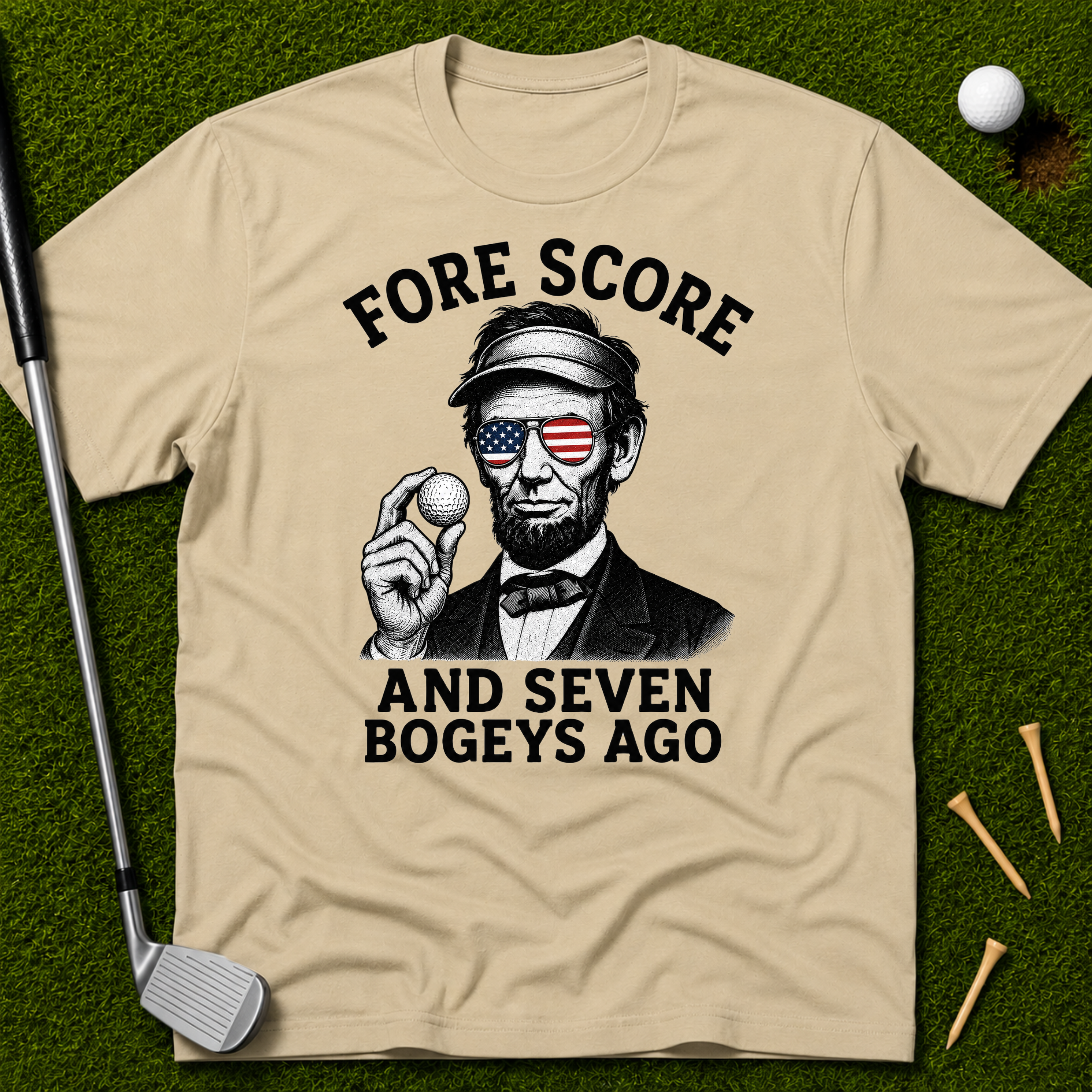 Fore Score And Seven Bogeys Ago T-Shirt