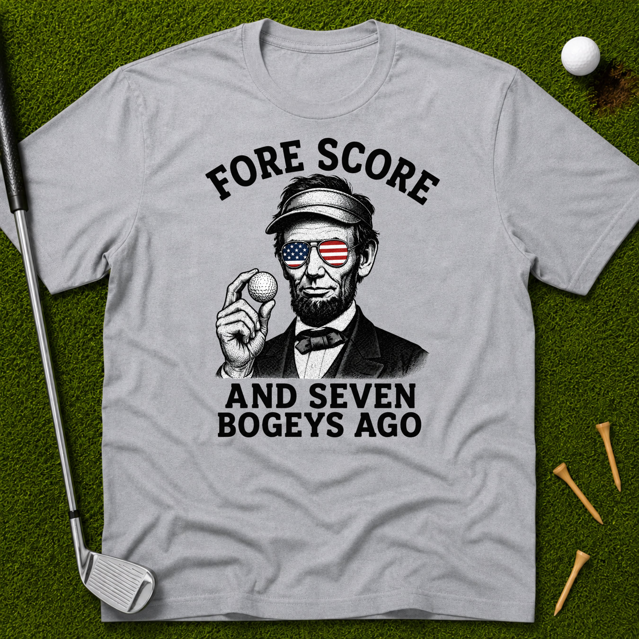 Fore Score And Seven Bogeys Ago T-Shirt
