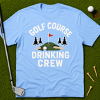 Golf Course Drinking Crew T-Shirt