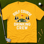 Golf Course Drinking Crew T-Shirt