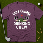 Golf Course Drinking Crew T-Shirt