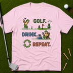 Golf. Drink. Repeat. in 16 Bit T-Shirt