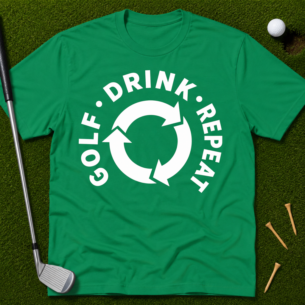 Golf. Drink. Repeat. T-Shirt