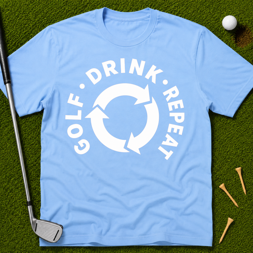 Golf. Drink. Repeat. T-Shirt