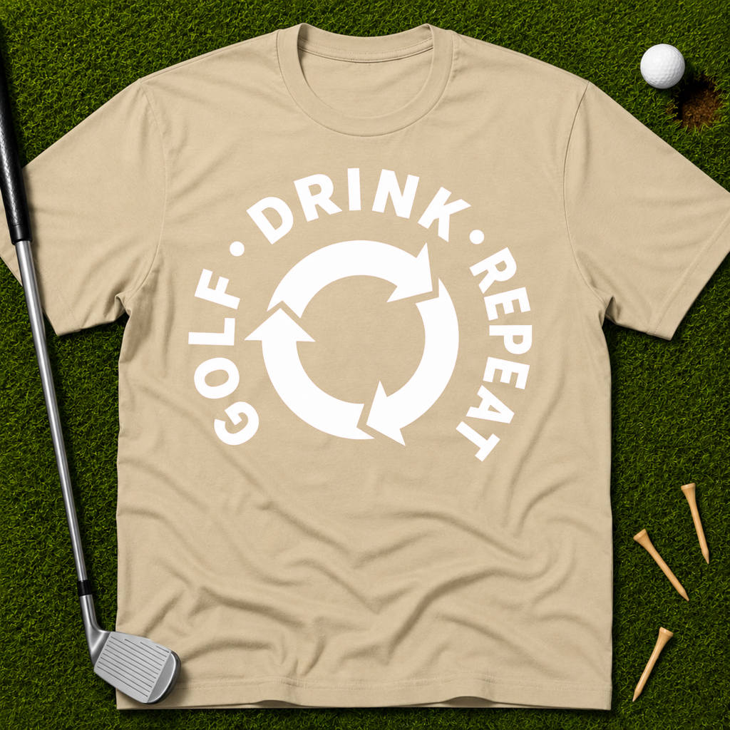Golf. Drink. Repeat. T-Shirt