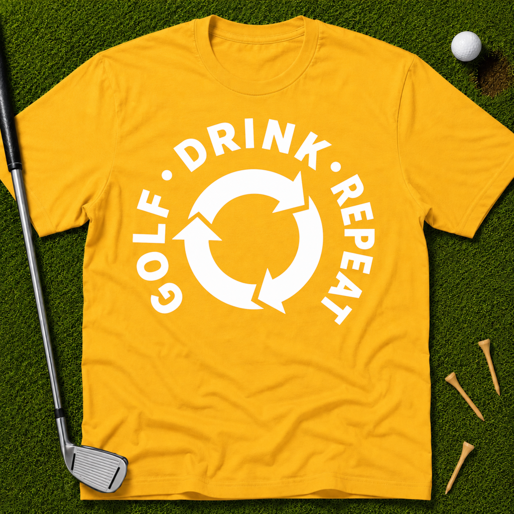 Golf. Drink. Repeat. T-Shirt