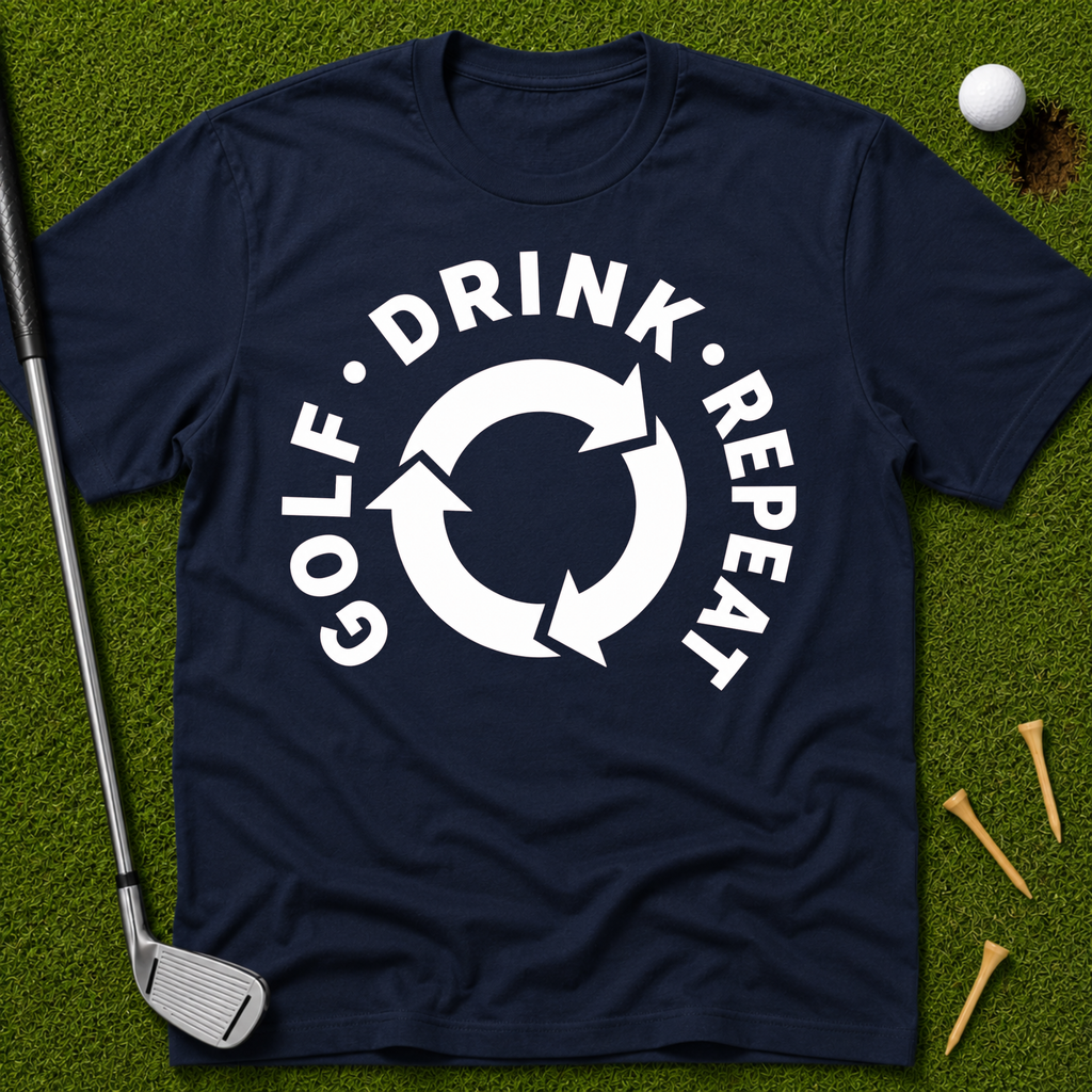 Golf. Drink. Repeat. T-Shirt
