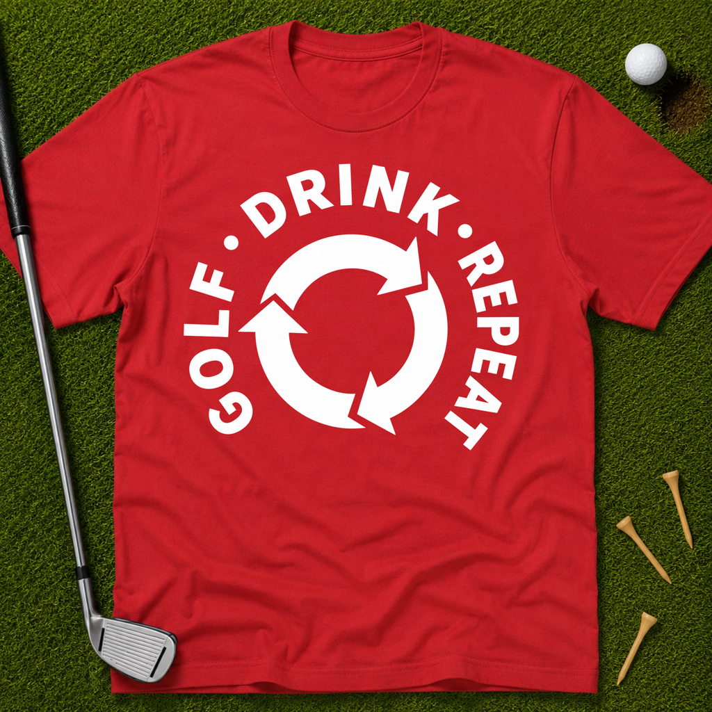 Golf. Drink. Repeat. T-Shirt