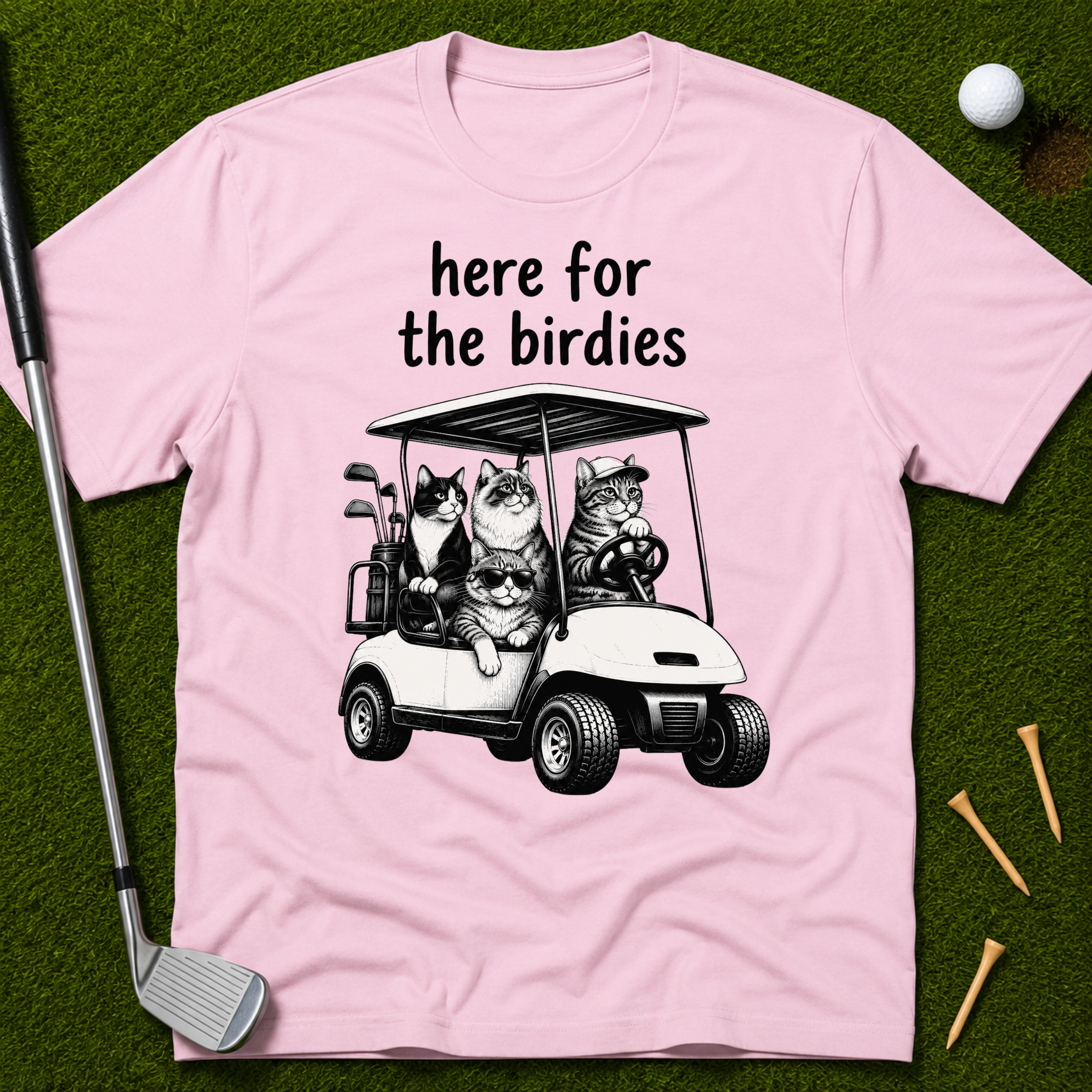 here for the birdies T-Shirt