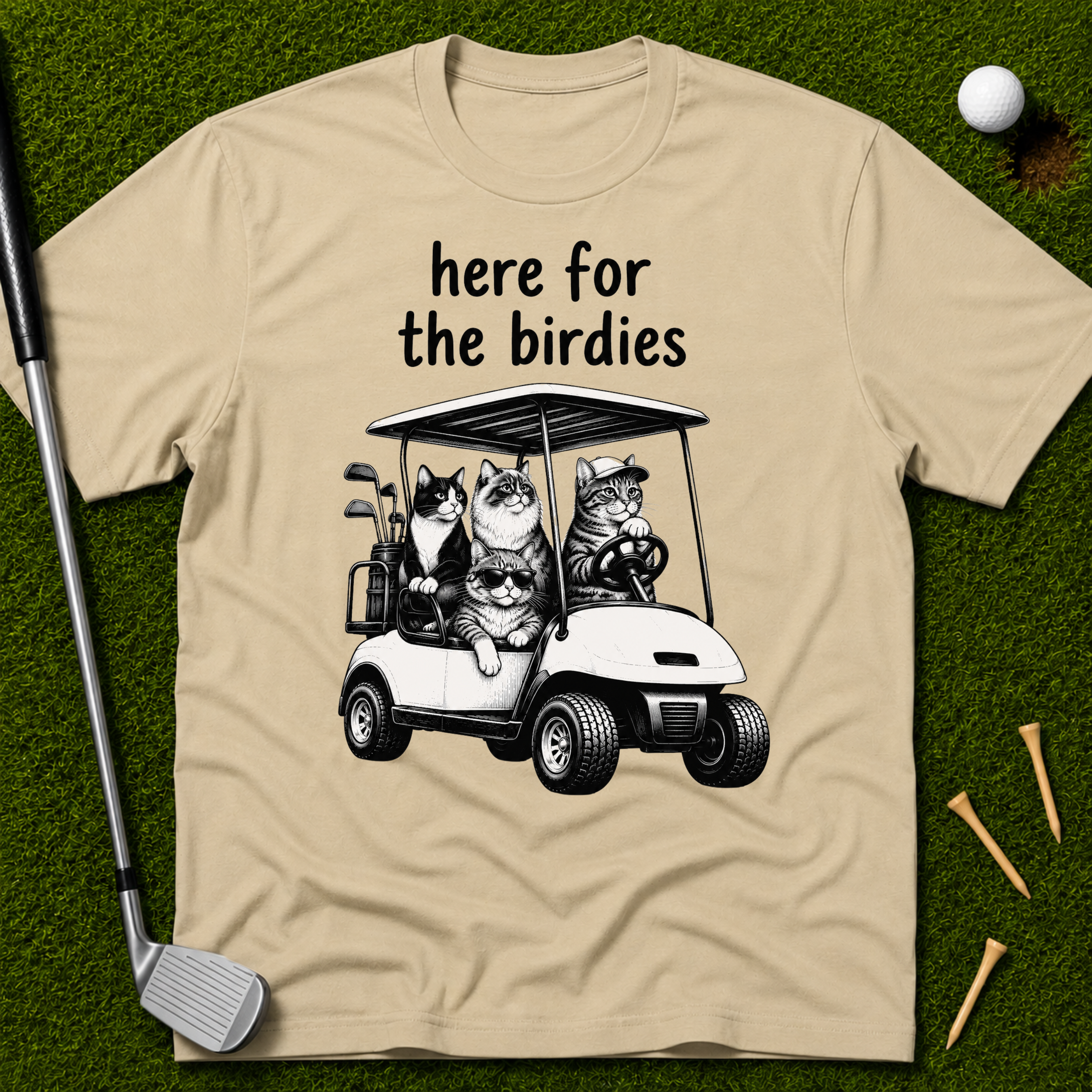 here for the birdies T-Shirt