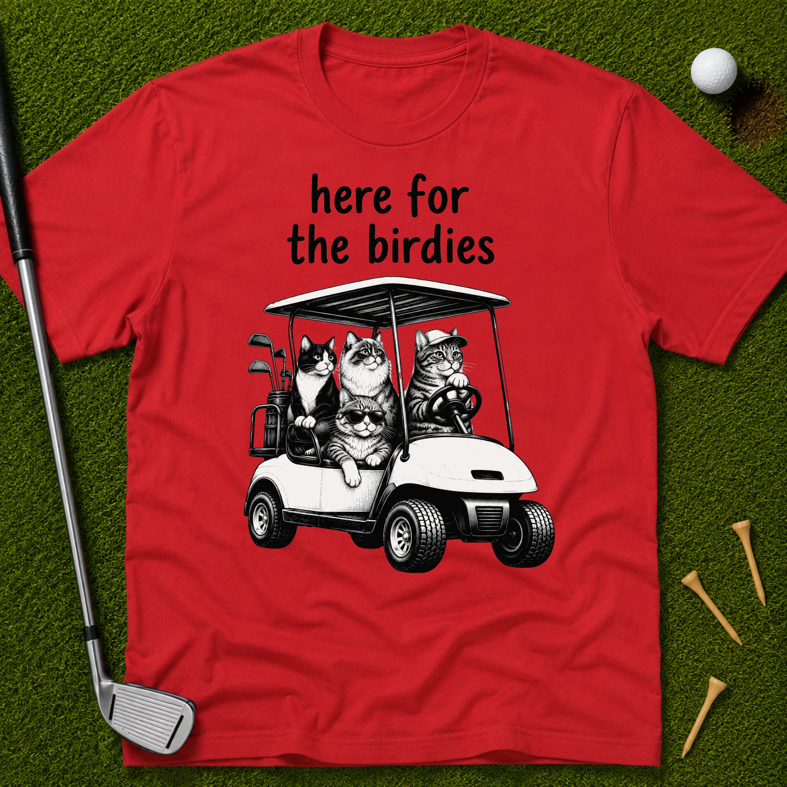 here for the birdies T-Shirt
