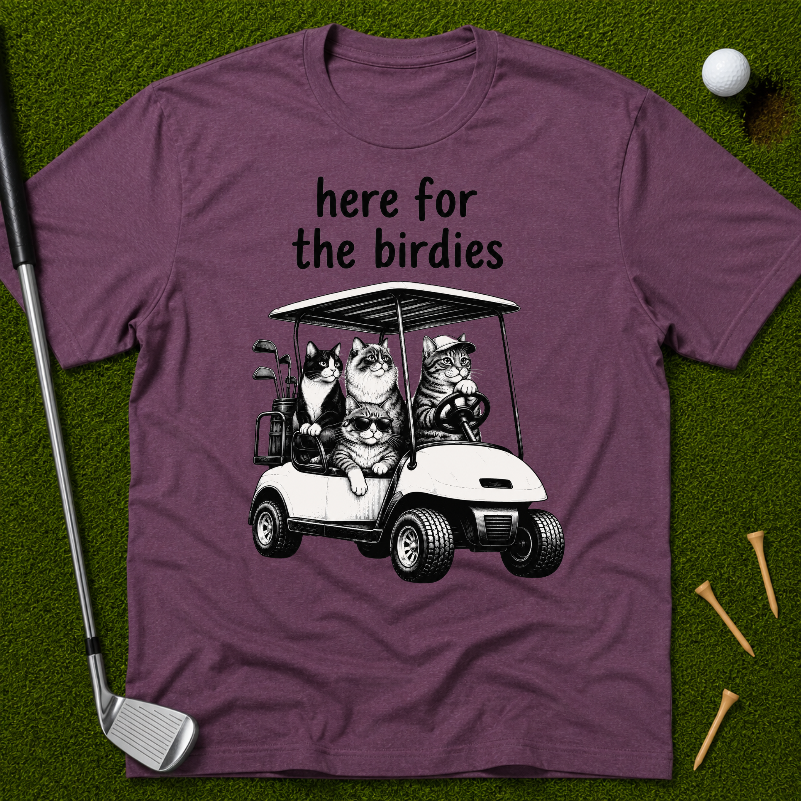 here for the birdies T-Shirt