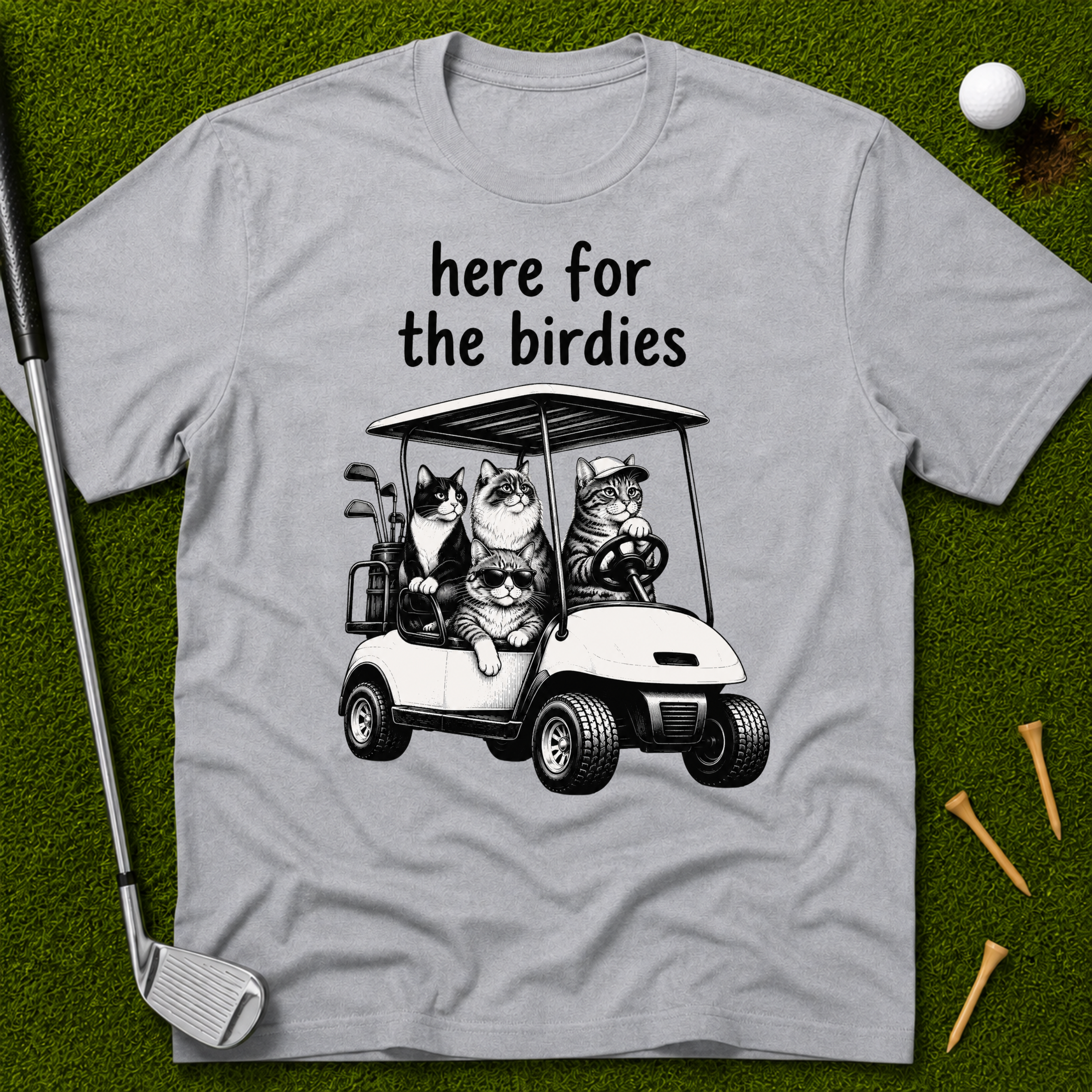 here for the birdies T-Shirt