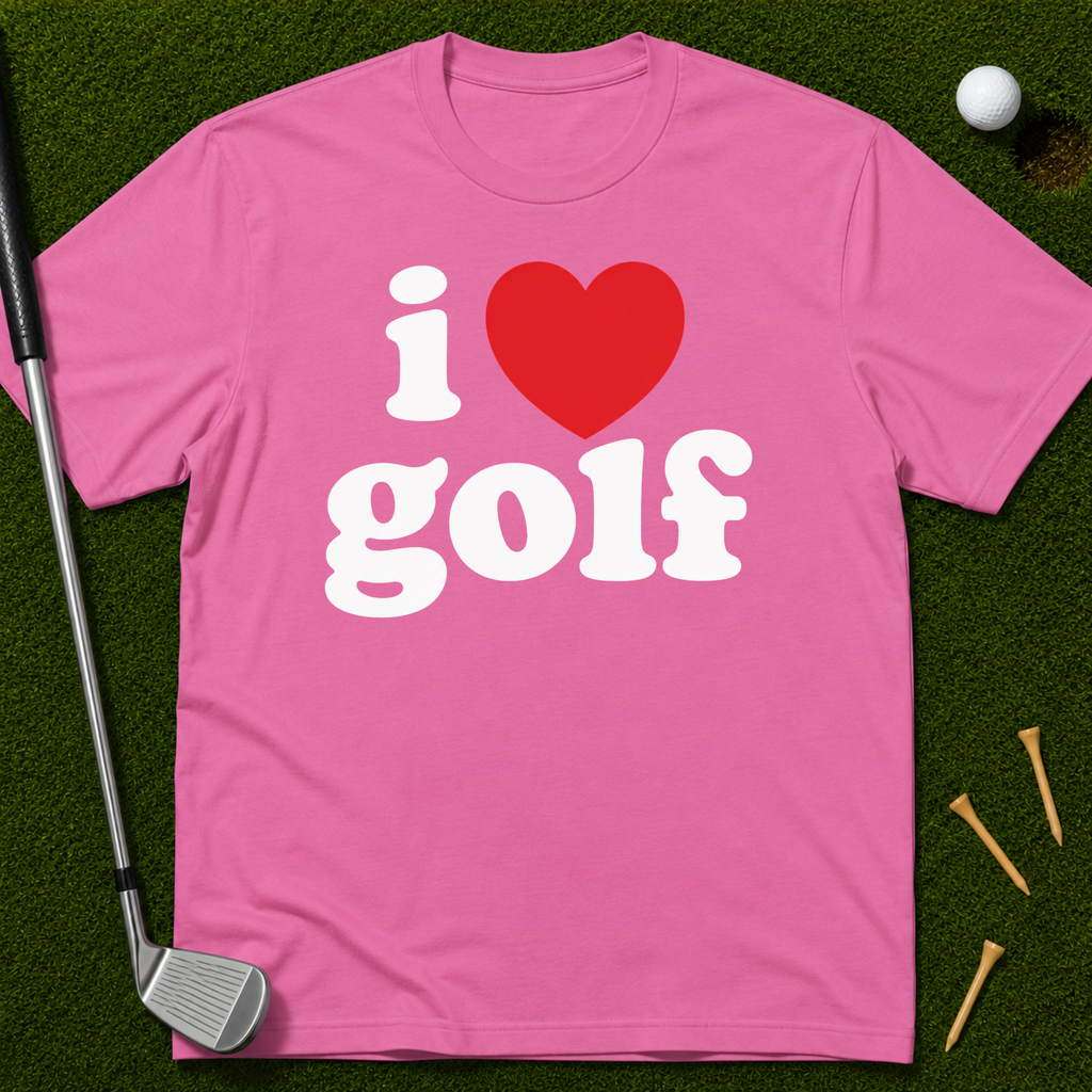 I Love Golf T-Shirt