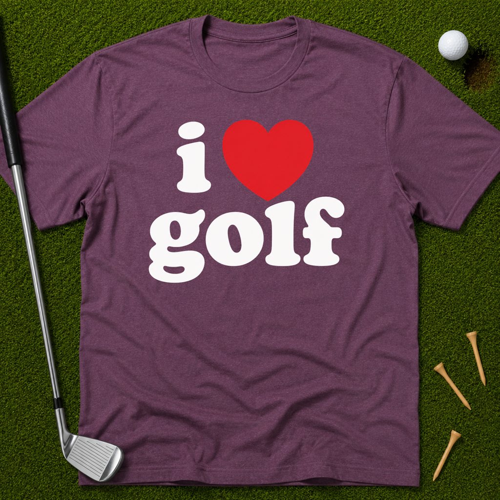 I Love Golf T-Shirt