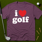 I Love Golf T-Shirt
