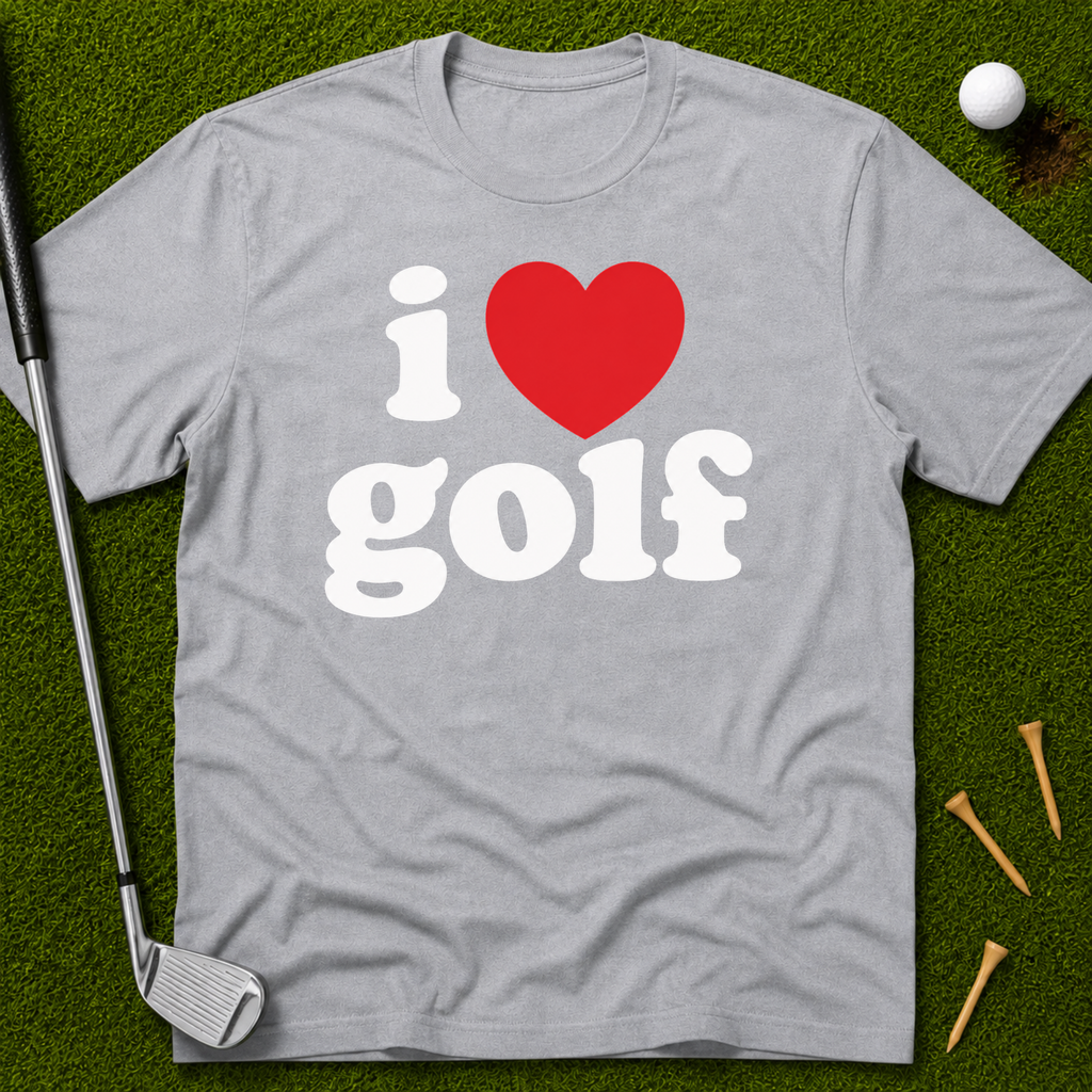 I Love Golf T-Shirt